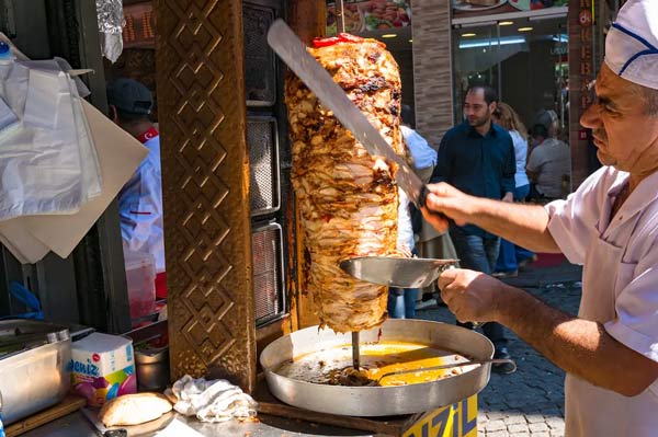 دونر کباب Doner kebab ترکیه (معرفی و دستور پخت)
