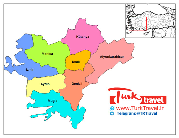 راهنمای تقسیمات کشوری ترکیه