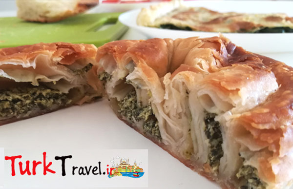 بورک (Borek) ترکیه ، یک میان وعده غذایی خوشمزه