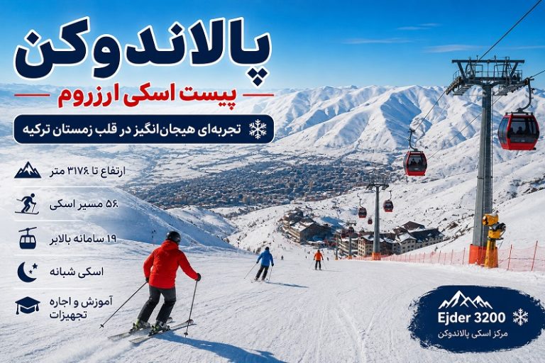 پیست اسکی پالاندوکن ارزروم؛ فصل اسکی، امکانات و مسیر دسترسی